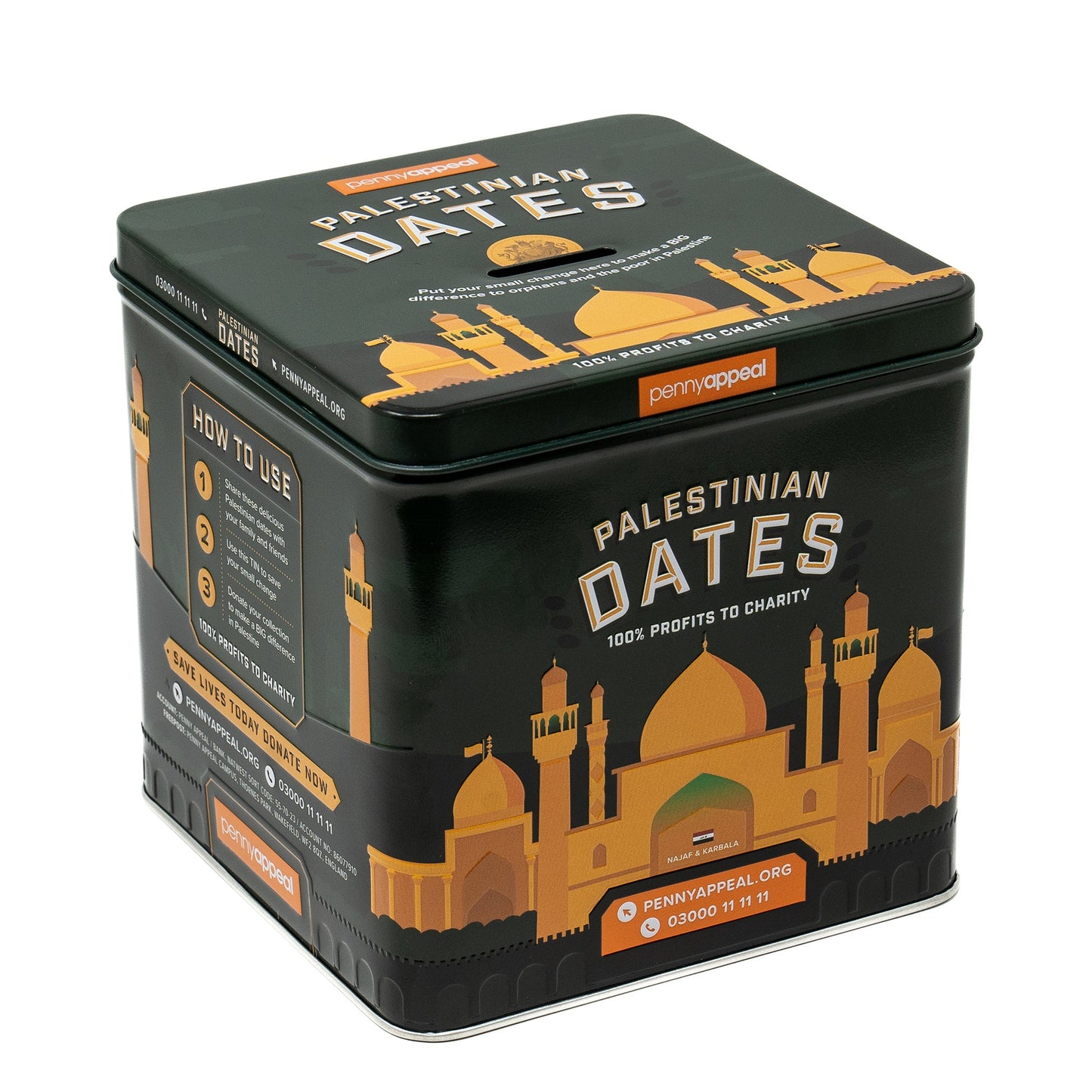 5 Medjoul Date Tin Collection